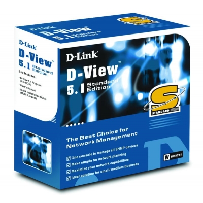 D-Link D-View 5.1, Управление и мониторинг сети