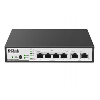 D-Link DES-1100-06MP, Power over Ethernet D-Link DES-1100-06MP, Power over Ethernet