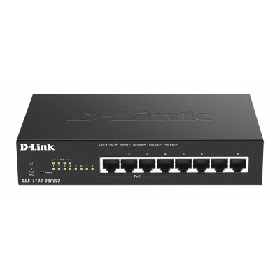 D-Link DGS-1100-08PLV2, Power over Ethernet