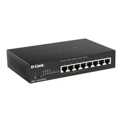 D-Link DGS-1100-08PLV2, Power over Ethernet