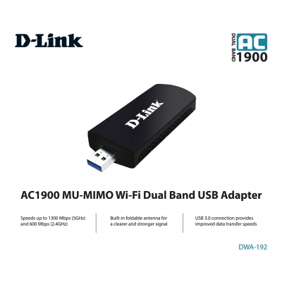 D-Link DWA-192, Сетевые адаптеры